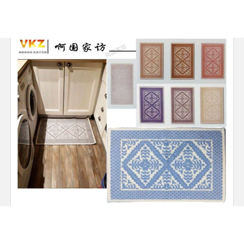 Tappeto Bagno Sardo Rombi Grande