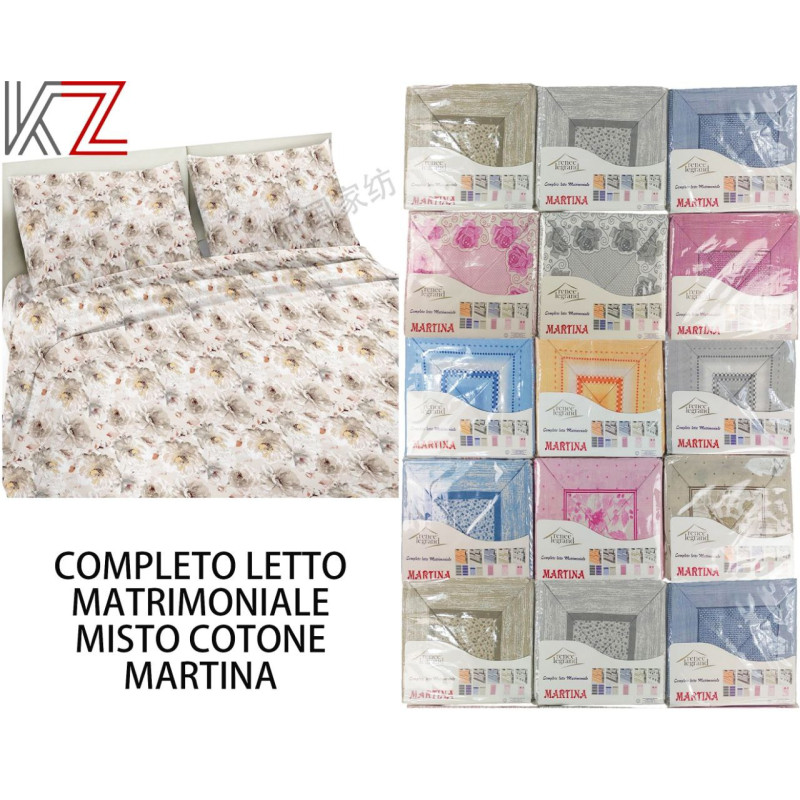 Completo letto Matrimoniale Martina