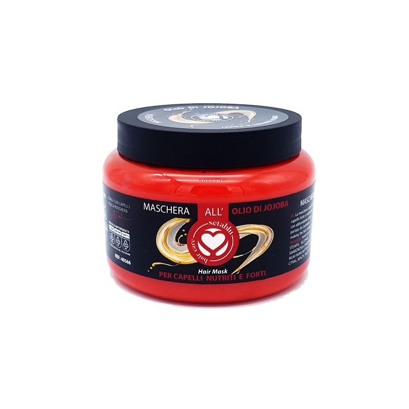 Seta Blu Maschera Olio di JoJoba
