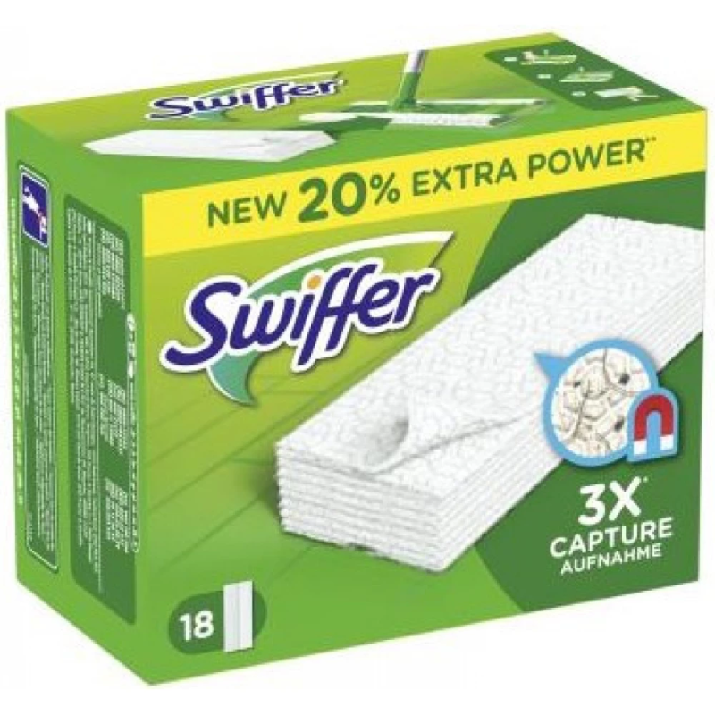 Swiffer Fogli Cattura Polvere x18