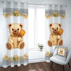 Coppia Tende Orsetto Thun