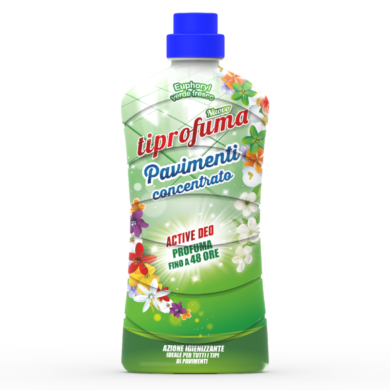 Oro Tiprofuma Pavimenti Concentrato Euphoryl Verde Fresco 1L