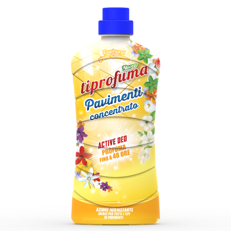 Oro Tiprofuma Pavimenti Concentrato Euphoryl Giallo Luminoso 1L