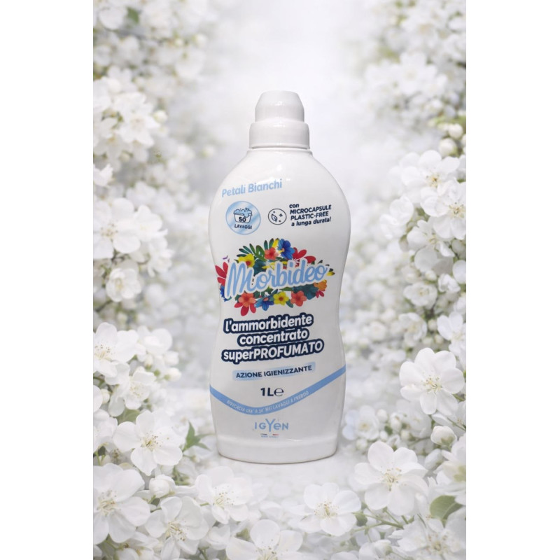Morbideo Ammorbidente 50 Lavaggi Petali Bianchi