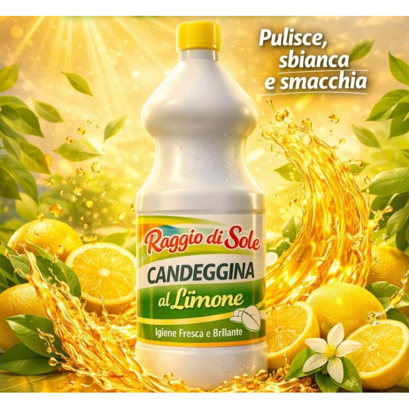 Raggio di Sole Candeggina 1L Profumata Limone