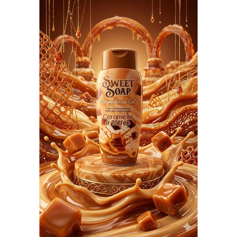 Sweet Soap Bagnodoccia Gel 300 ml Caramello