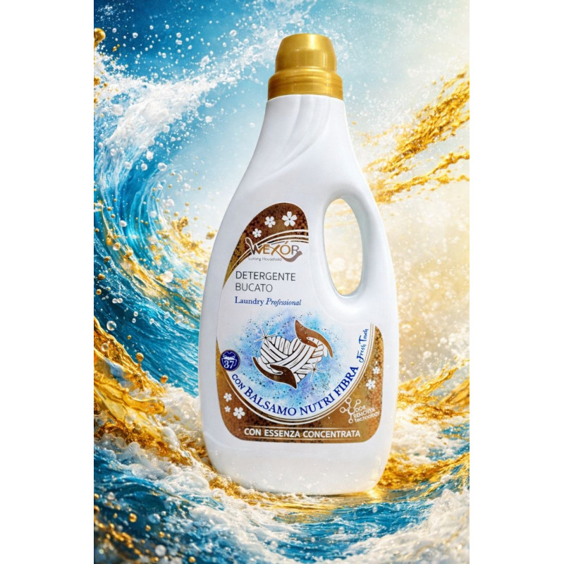 Wexór Detergente Bucato con Balsamo Nutri Fibra Fresh Touch