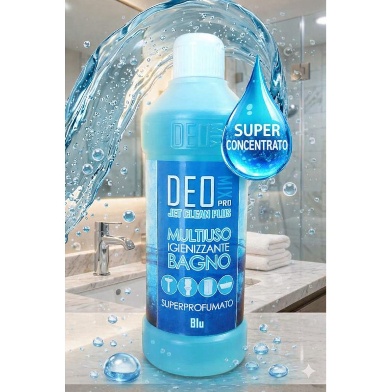 DeoMix Multiuso Igienizzante Bagno Super Profumato Blu