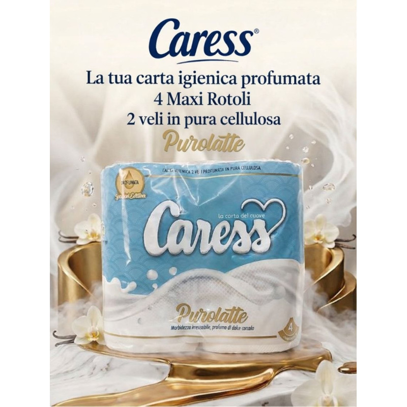Promo 40 Rotoli Caress Carta Igienica