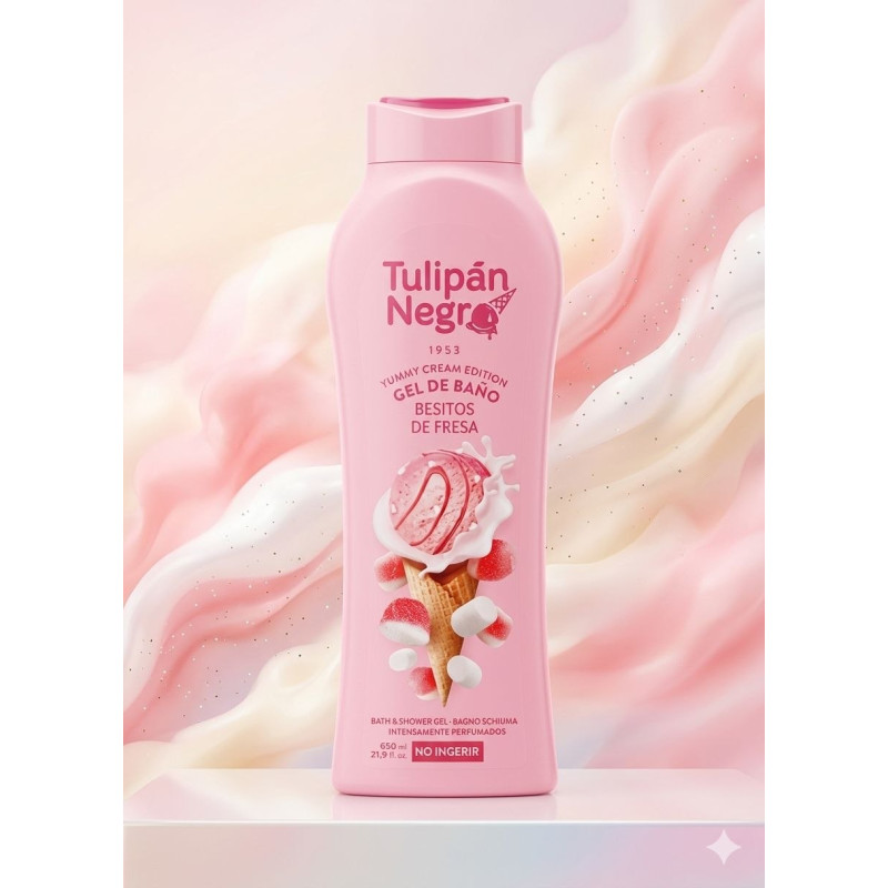 Tulipan Negro Bagnoschiuma Bacio alla Fragola