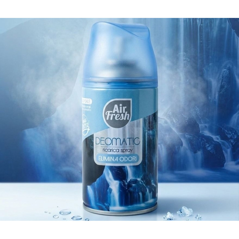 Air Fresh Deomatic Spray Elimina Odori