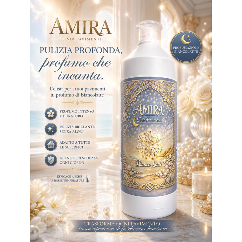 Amira Elisir Pavimenti Bianco Latte