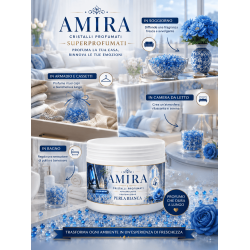 Amira Cristalli Profumati 500 gr Perla Bianca