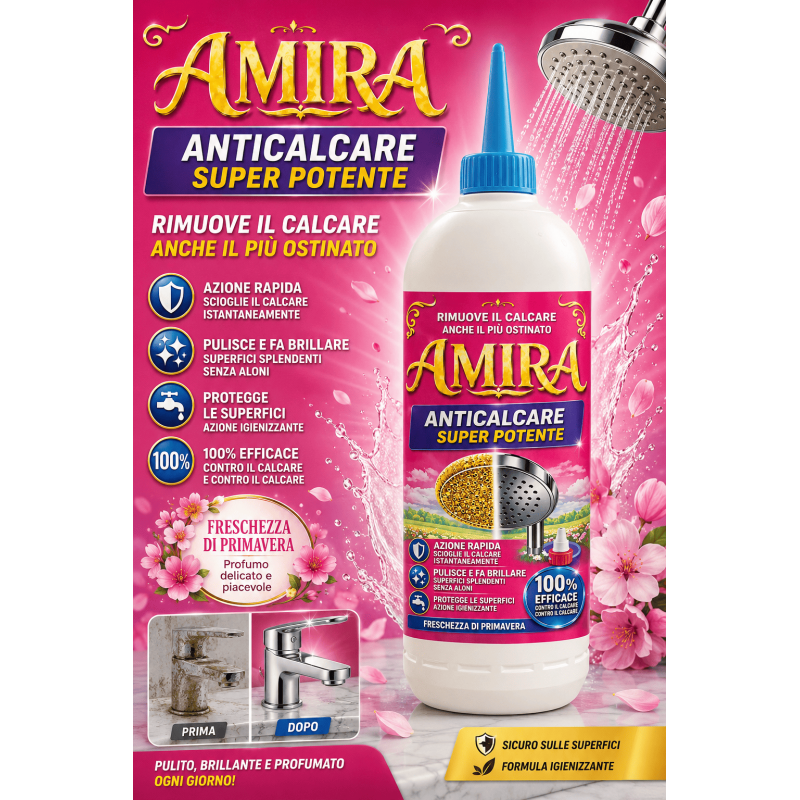 Amira Anticalcare Gel Disincrostante 500 ml Profumato