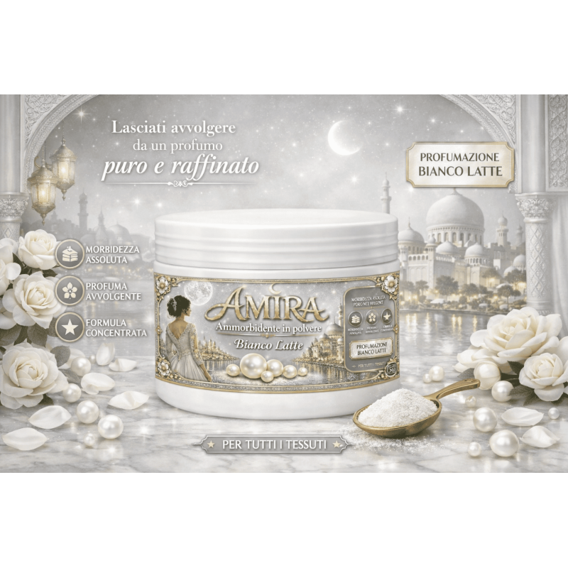 Amira Ammorbidente in Polvere 500 gr Biancolatte