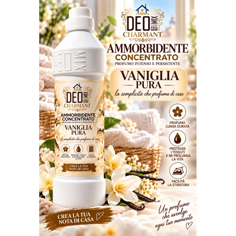 Deomix Charmant Ammorbidente 1L Vaniglia