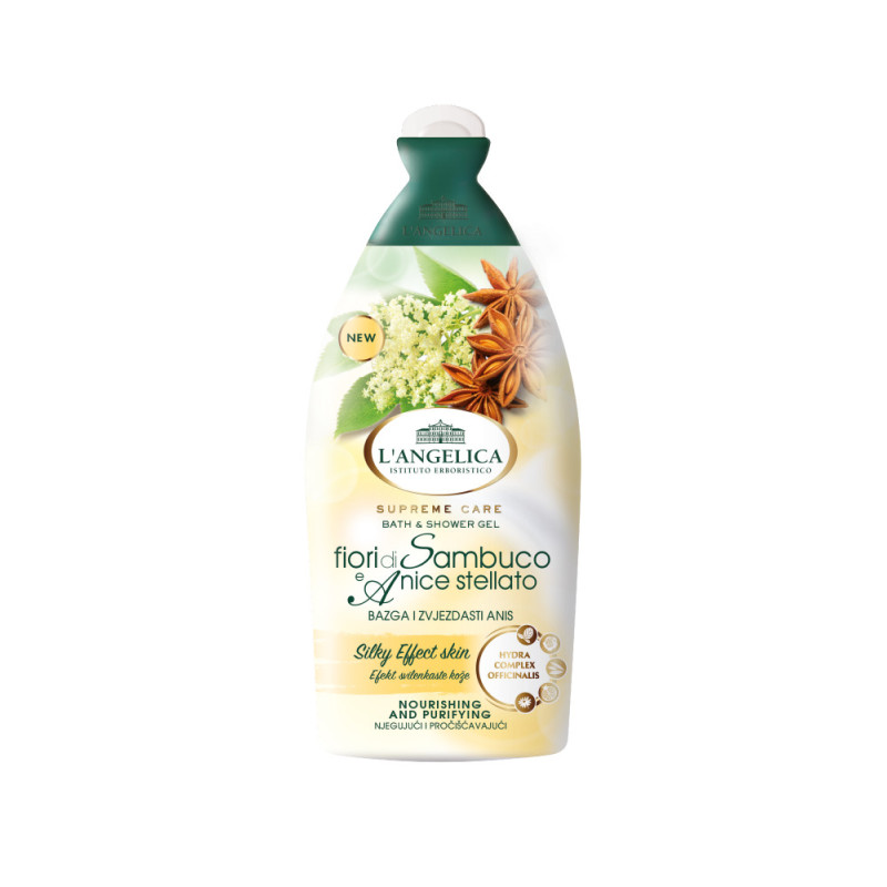 L'Angelica Gel Doccia Fiori di Sambuco e Anice