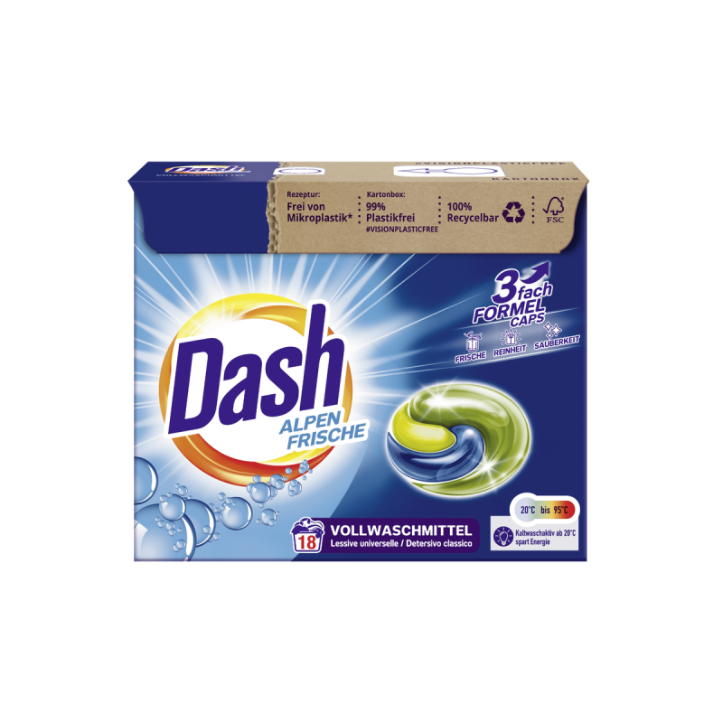 Dash Pods 3in1 Alpin Fresh x18