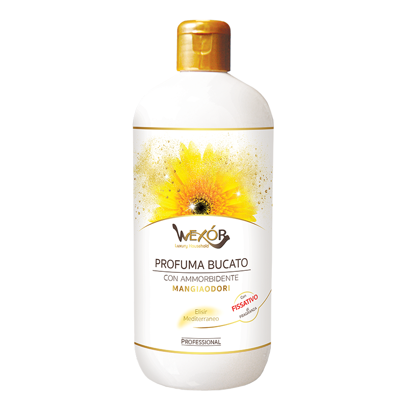 Wexor Profuma Bucato con Ammorbidente Elisir Mediterraneo